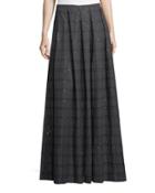 Full-length Monili Beaded Pleated