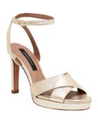 Leah Leather Ankle-wrap