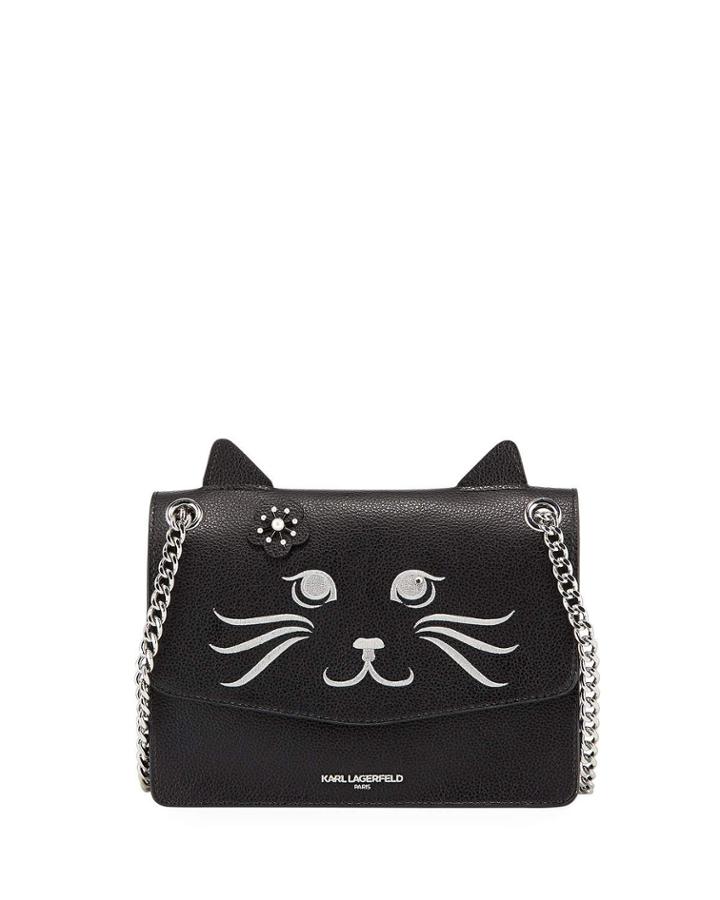 Maybelle Shoulder Bag With Choupette Kitty Face