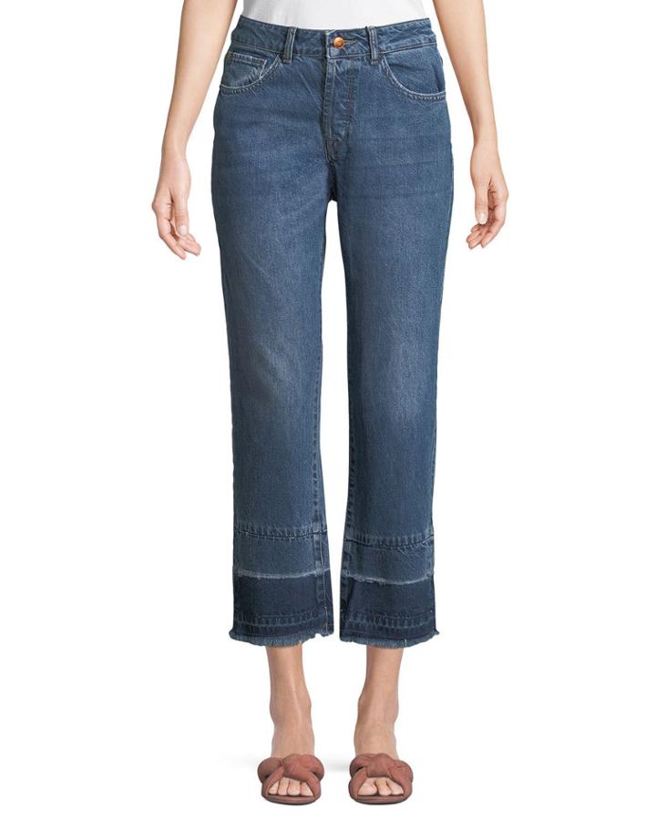 Patti Straight-leg Denim Jeans