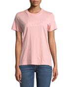 Embroidered Mankind Crewneck Short-sleeve Tee