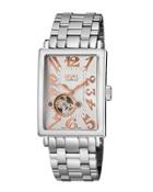 Avenue Of Americas Intravedre Automatic White Dial Bracelet Watch