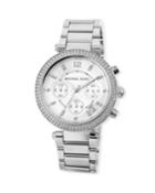 Parker 39mm Chronograph Bracelet Watch W/ Crystals