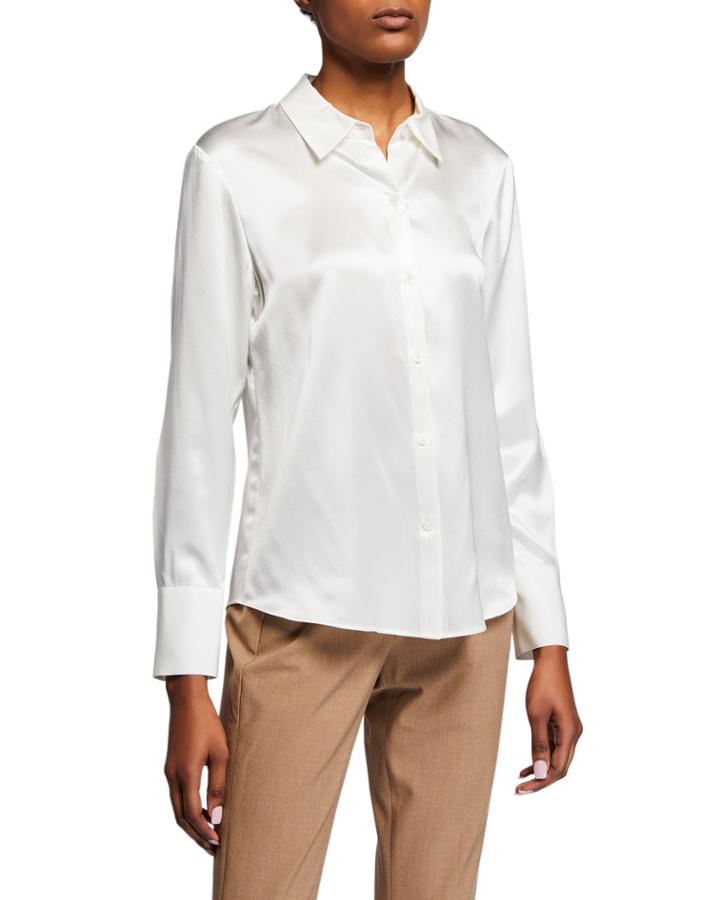 Linley Luxe Charmeuse Blouse