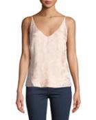 Lucy Floral Jacquard V-neck Camisole
