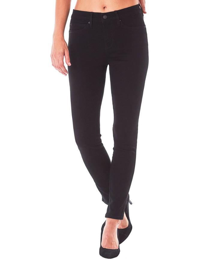 High-rise Skinny Jeans, Black