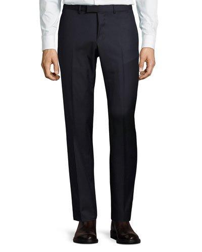 Monaco Wool Micro Striped Trouser Pants