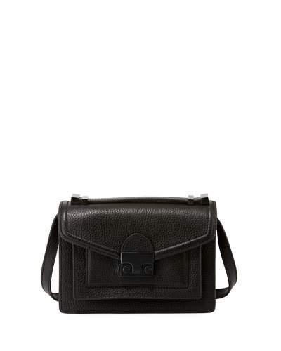 Tumbled Leather Crossbody Bag