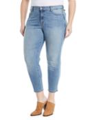 Alina Convertible-ankle Jeans, Blue,