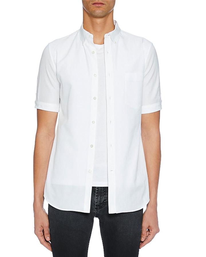 Men's Short-sleeve Button-up