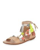Suze Pompom Ankle-wrap