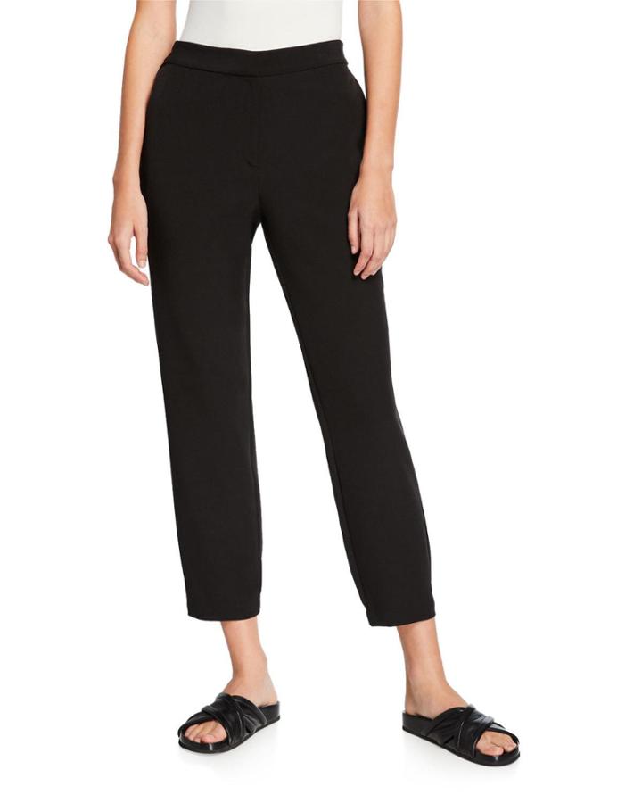 Sleek Recycled Polyester Track Pants