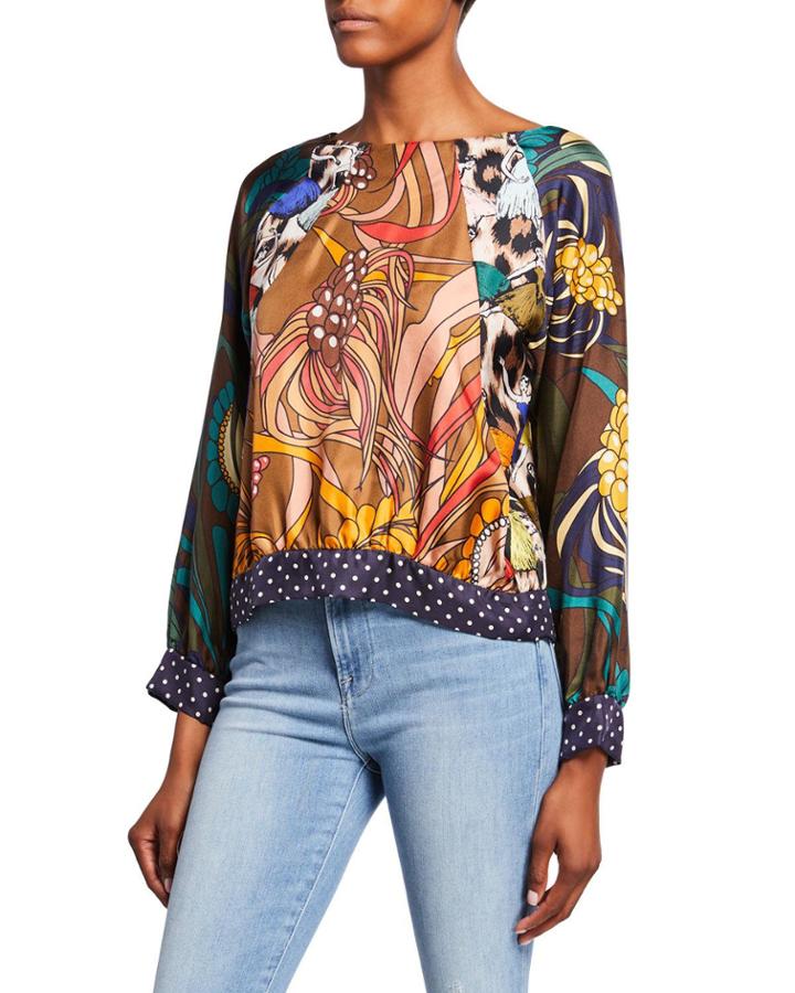 Yeye Multi-print Long-sleeve