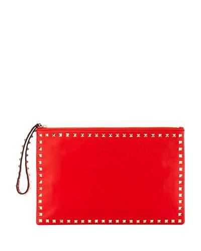 Rockstud Large Flat Clutch