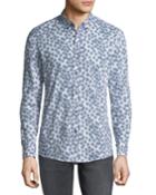 Men's Slim-fit Pinwheel-print