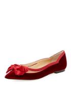Apsley Mixed Fabric Mesh Flat, Wine