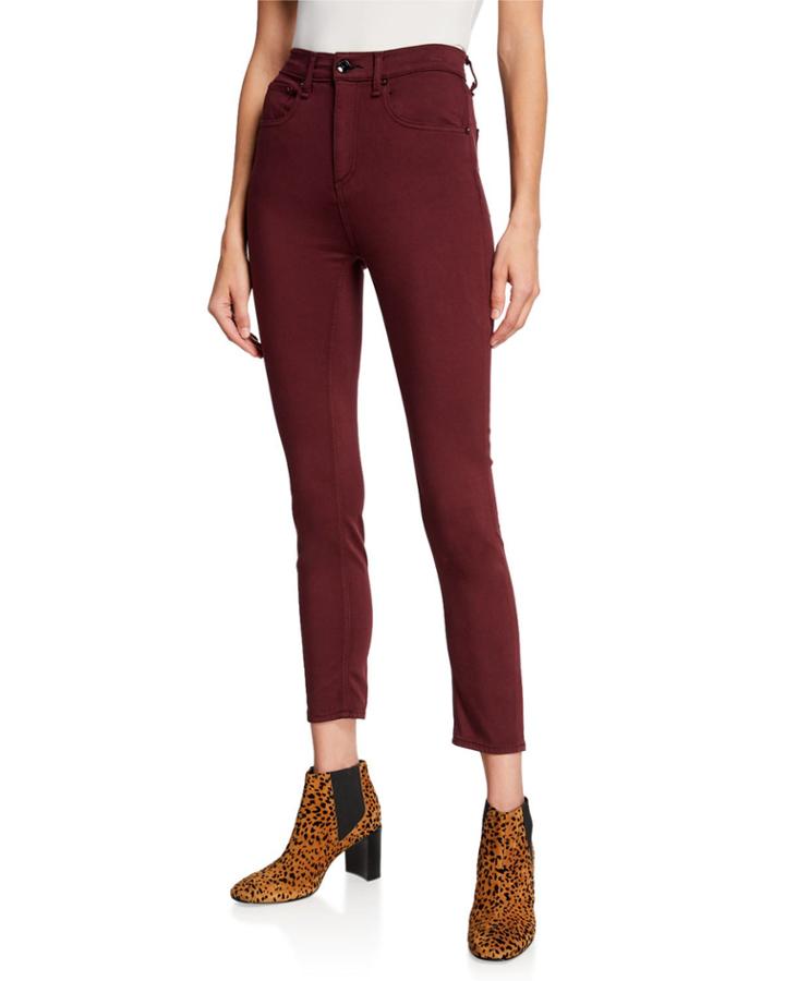 High-rise Ankle Skinny