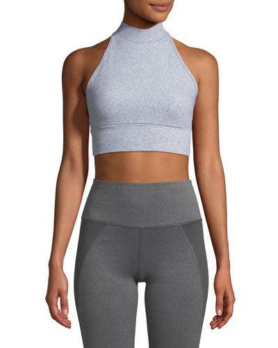 Mock-neck Bralette