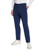 Men's Wool-silk Seersucker Pants