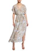 Clarita Butterfly Sleeve Floral