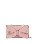 Studded Crossbody Bag With Bow