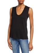 Dolly Hole Lightening Graphic Tank