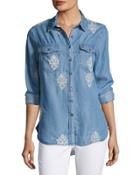 Western-pocket Embroidered