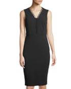 Loop-lace Sleeveless