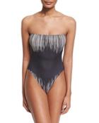 Bishop Fringe-print One-piece