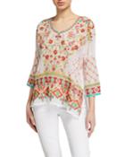 Sandra Embroidered Blouse