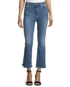 Jackie Trimtone Crop Flare Jeans In