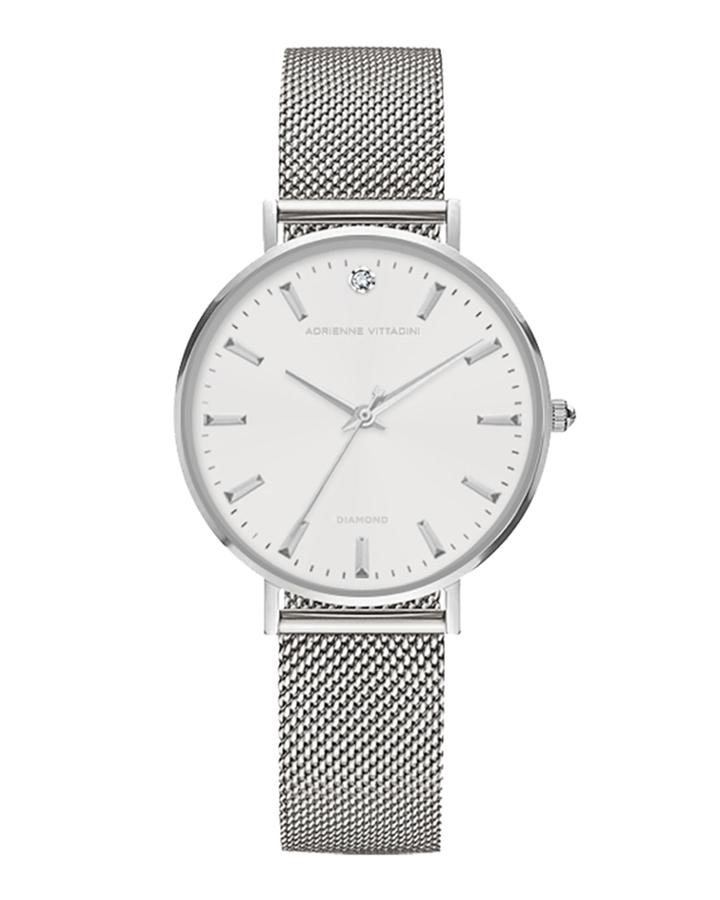 34mm Crystal Watch W/