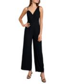 Hardware Trim Asymmetrical Sleeveless Jumpsuit