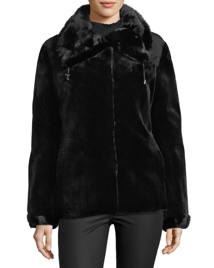 Reversible Sheared Mink Fur Jacket