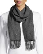 Cashmere-wool Blend Logo-embroidered
