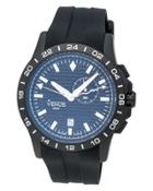 Gmt-alarm Gent Chronograph Watch, Black/white