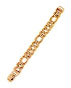 18k Rose Gold Flat Double-link Bracelet