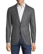 Men's Prince Of Wales Deconstructed Jacket