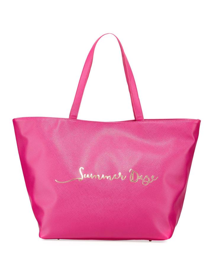 Summer Daze Printed Tote Bag