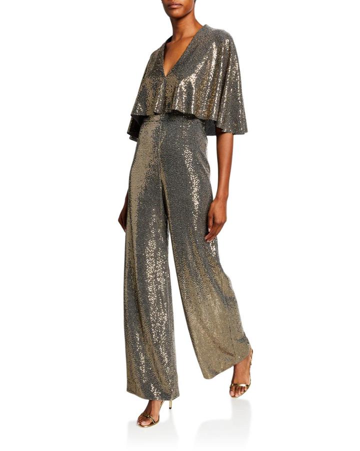 Sequin Butterfly Jumpsuit