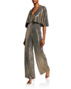 Sequin Butterfly Jumpsuit