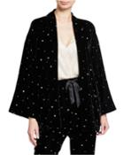 Glitter Velvet Jacket