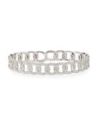 67mm White Gold Diamond Eternity Bangle,
