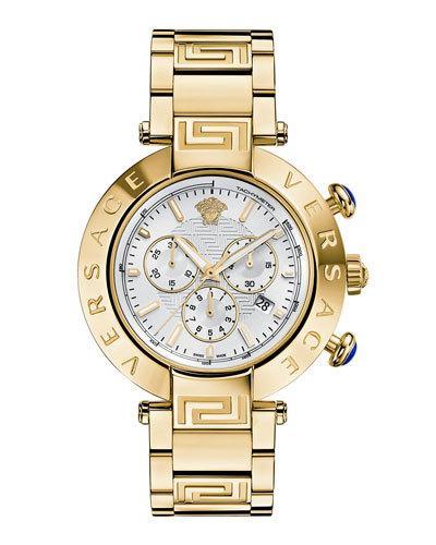 Reve Chronograph Bracelet Watch, Golden/silvertone
