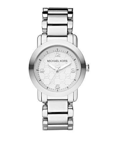 34mm Round Stainless Steel Bracelet Watch