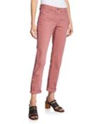 Mid-rise Garment-dyed Denim Jeans