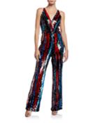 Lucinda Sequin Jumpsuit