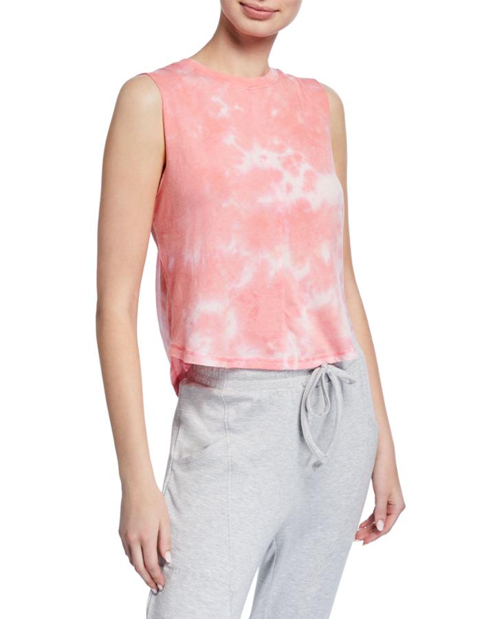 Tie Dye Scallop-hem