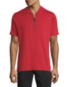 Men's Tech-mesh 1/4-zip Performance Polo