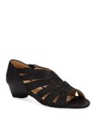 Demetra Demi-wedge Leather